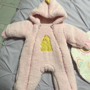Recebido Macacão de Bebê com Capuz e Espessado do cliente P***e.