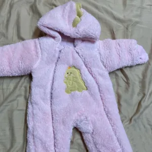 Recebido Macacão de Bebê com Capuz Espessado do cliente M**t.
