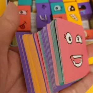 Recebido Jogo de Blocos de Construção de Quebra-cabeça de Expressão com Sino do cliente L***i.