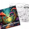 coloring book, stress relief coloring book, psychedelic coloring book, art coloring book