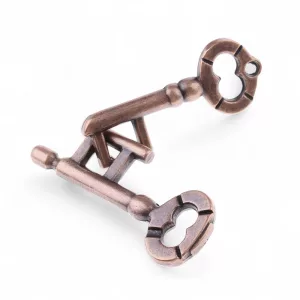 brain teaser, puzzle toy, lock puzzle, brain teaser toy, key lock puzzle, metal brain teaser