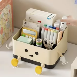 desk organiser, stationery box, stationery organiser, desktop organiser