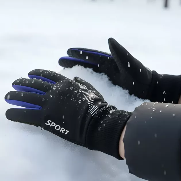 winter warm gloves, waterproof gloves, non-slip gloves, thermal gloves