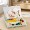 montessori toy, ball sorting game, ball sort puzzle