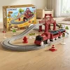 train track set, electric train set, model train set