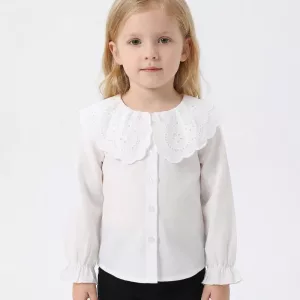 lace collar cardigan