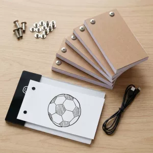 Prancheta de Luz LED para Desenho e Traço com Flipbooks
