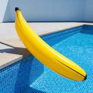 Banana Insuflável para Exterior, Brinquedo e Decoração de Festa