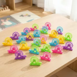 Conjunto Fofo de 30 Mini Roda-Gigante para Crianças